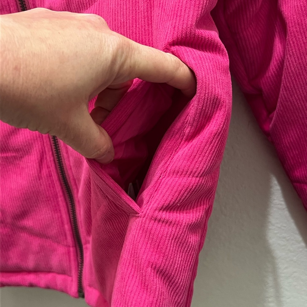 Pink Lily Deep Pink Puff Jacket - Picture 3 of 7